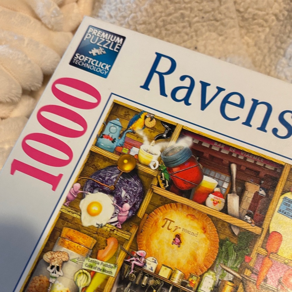 Ravensburger "Kitchen Cupboard" Multicolor Kitchen Puzzle - 1000 Pieces - Picture 3 of 3